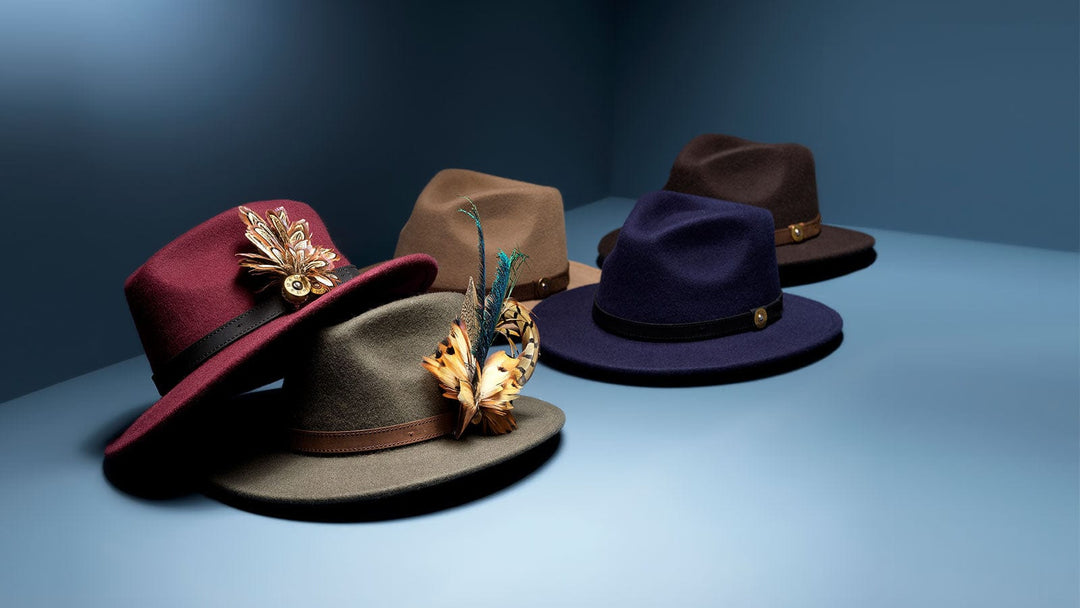Fedoras and Feather Pins