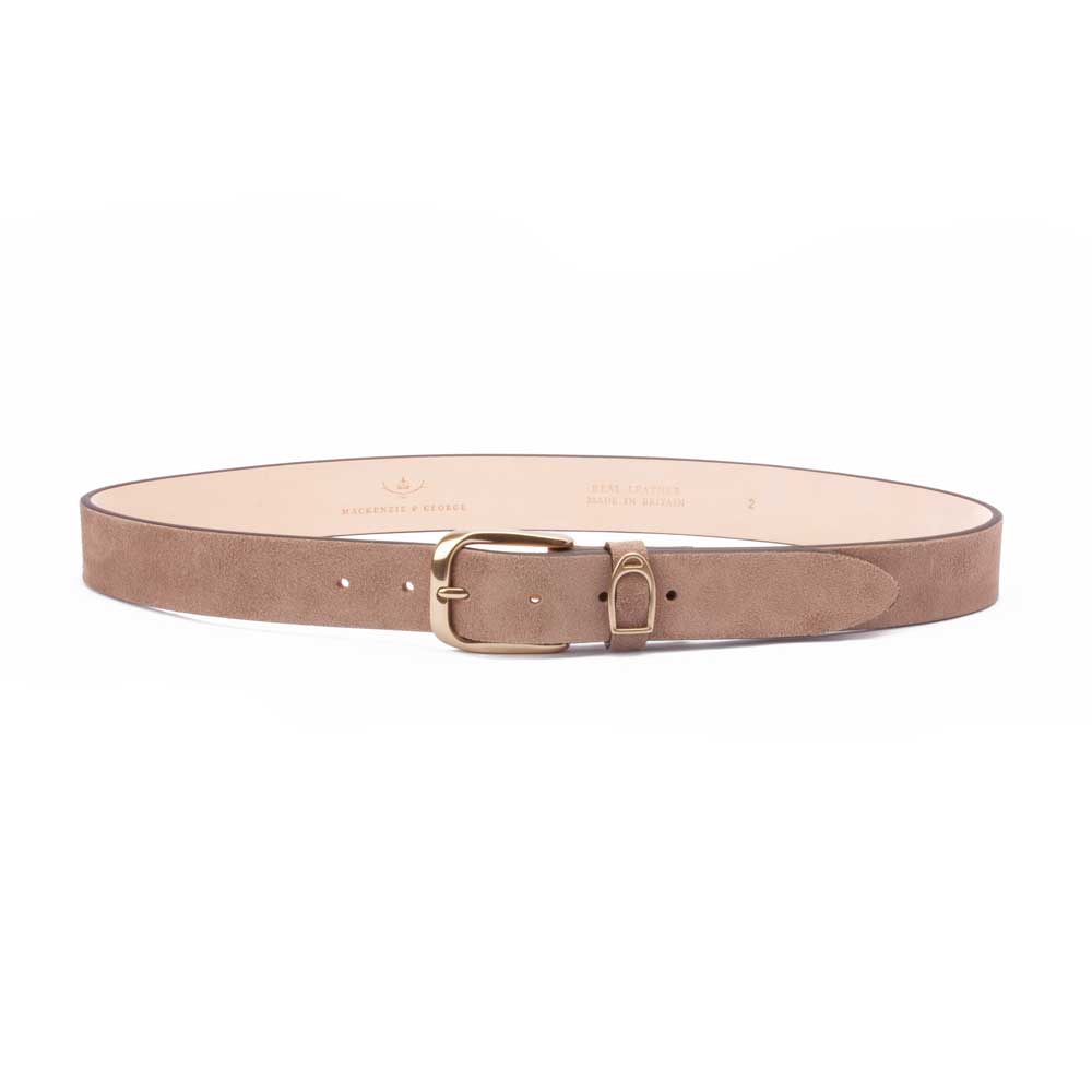 Chatsworth Suede Stirrup Belt Mackenzie George