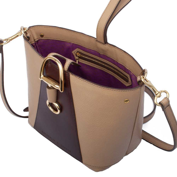 Mackenzie & George Handbags British-made-leather-goods tan oak brown chocolate mahogany