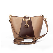 Mackenzie & George Handbags British-made-leather-goods tan oak brown chocolate mahogany