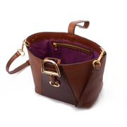 Mackenzie & George Handbags British-made-leather-goods tan oak brown chocolate mahogany