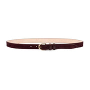 Mackenzie & George Belts British-made-leather-goods tan oak brown chocolate mahogany