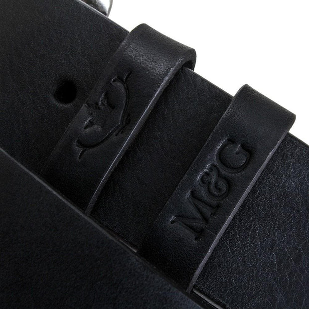 Mackenzie & George Leather Belt British-made-leather-goods Chester - classic mens belt | Mackenzie & George tan oak brown chocolate mahogany