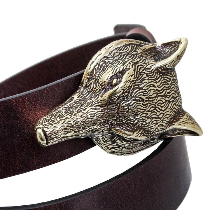 Close-up of the Fox belt&