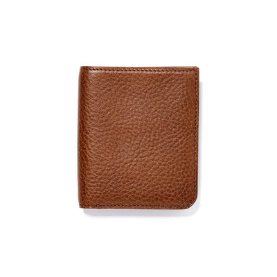 Mackenzie & George Wallet British-made-leather-goods Harrogate Wallet - Mens Veg Tan British Wallet Personalised tan oak brown chocolate mahogany
