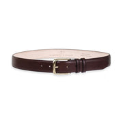 Mackenzie & George Leather Belt British-made-leather-goods Oxford Suit Belt | Formal Mens Belt | Mackenzie & George tan oak brown chocolate mahogany