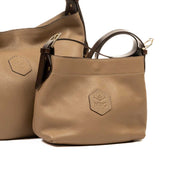 Mackenzie & George Handbags British-made-leather-goods tan oak brown chocolate mahogany